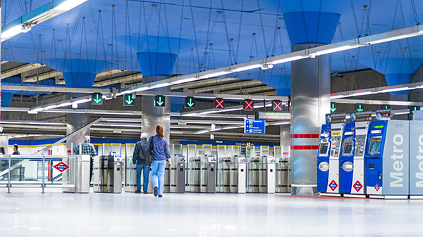 Vestíbulo de Metro de Madrid